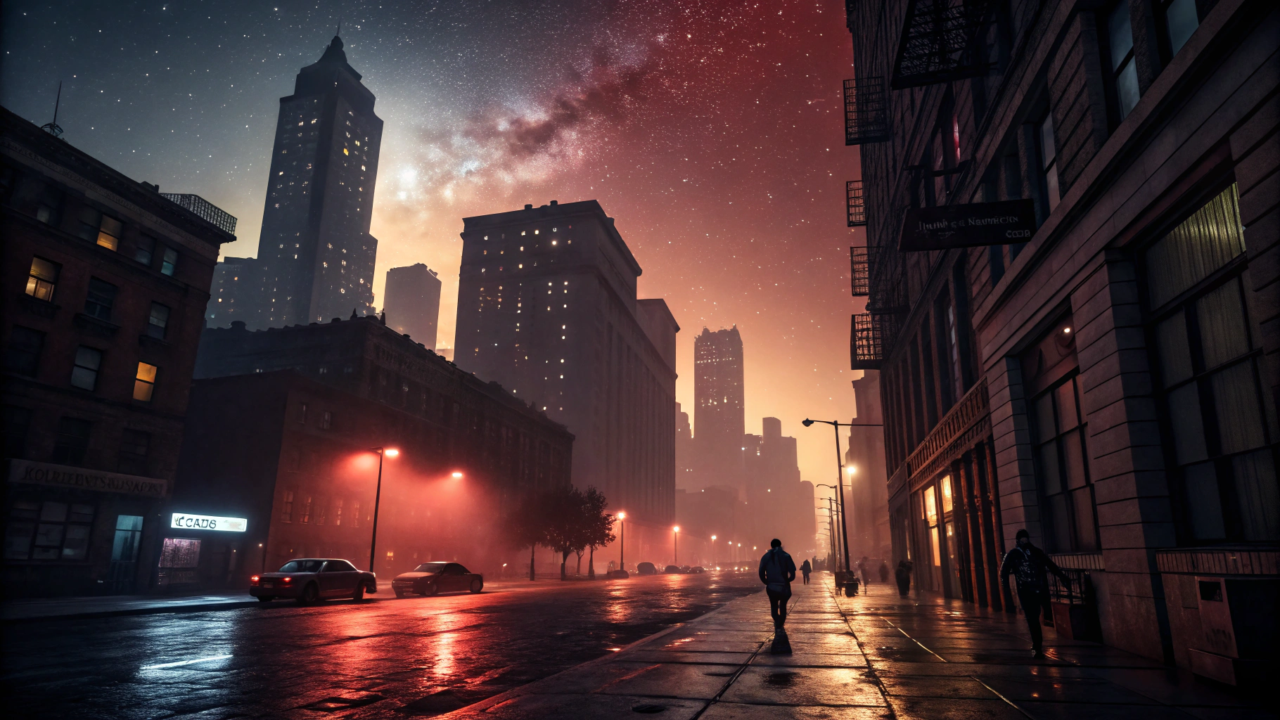 Cinematic background texture